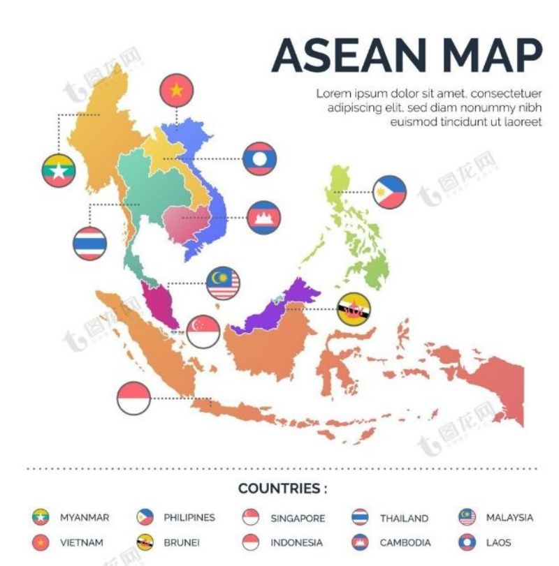 ASEAN MAP