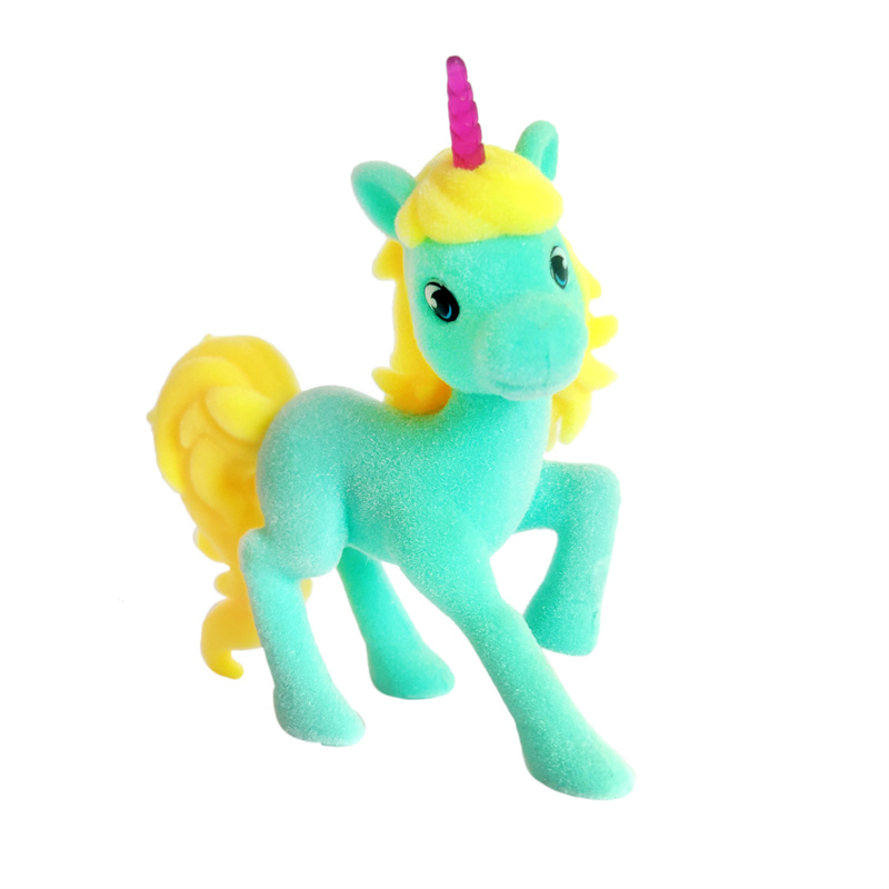 ກາຕູນ Unicorn Collection Flocking Rainbow Unicor3