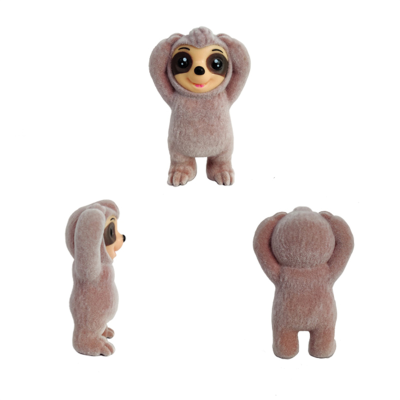 Lazy Sloth - Jucării mici din plastic Wj00101