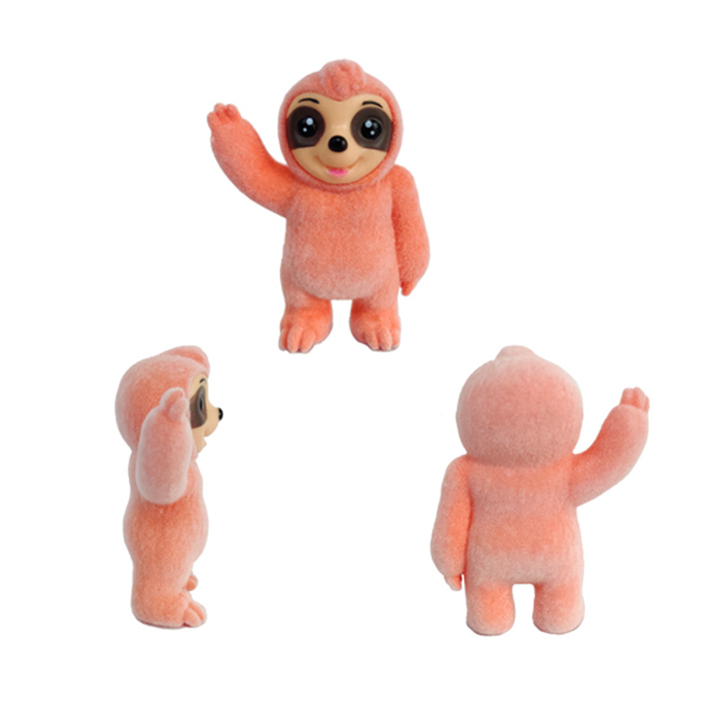 Lazy Sloth - Kiçik Plastik Oyuncaqların Topdan Satışı Wj00103