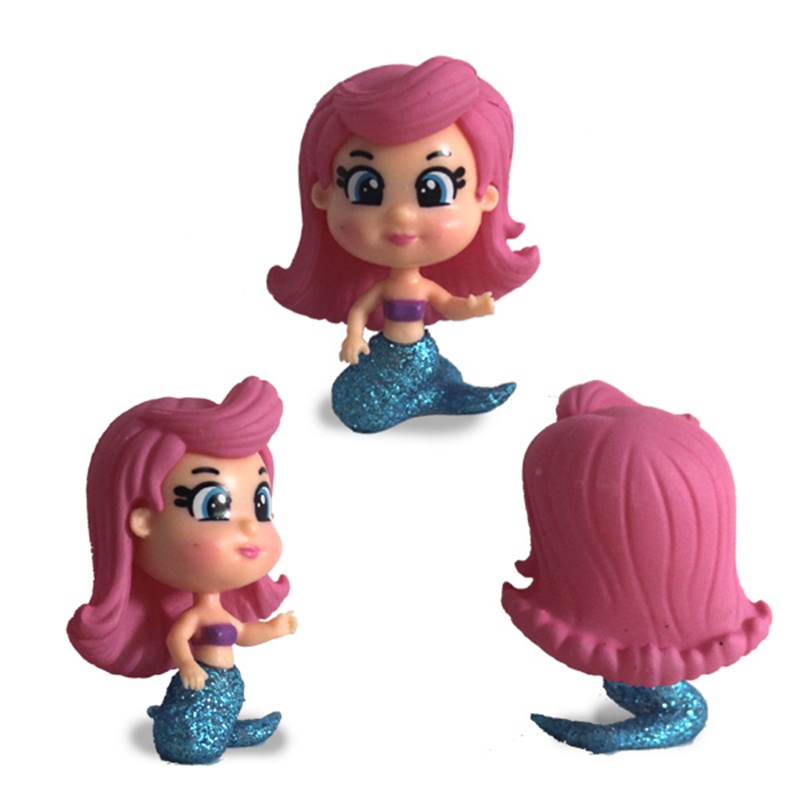 Mini plast havfrue legetøj til børn gave9