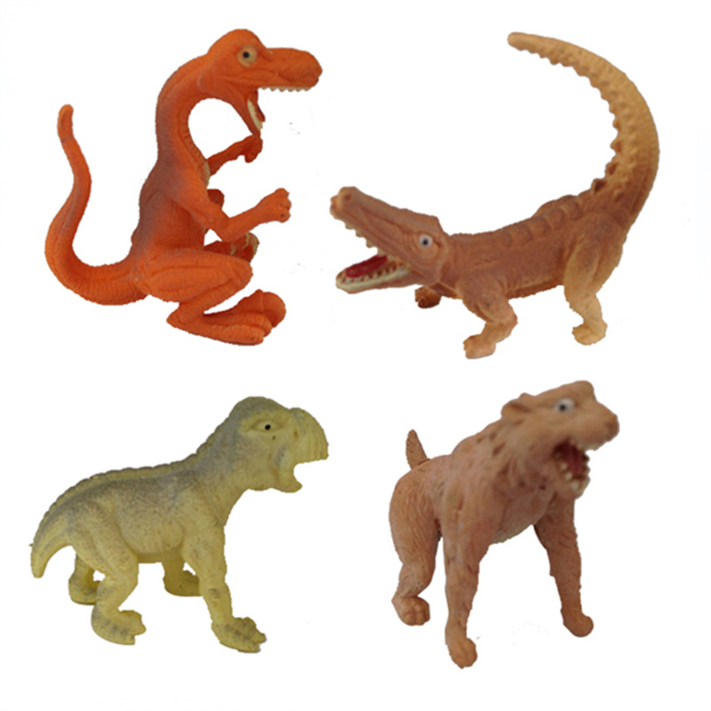 ODM Lasten muoviset PVC-dinosaur lelut5