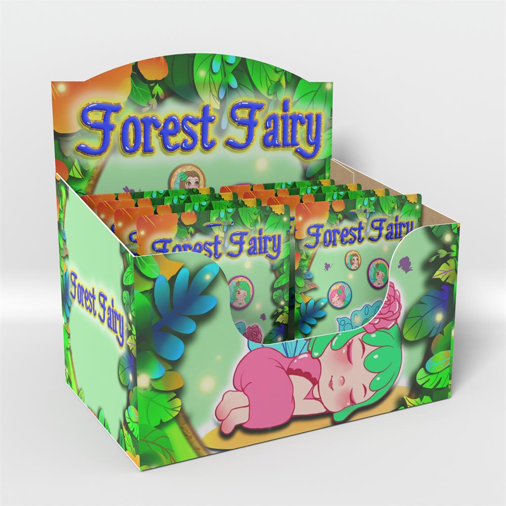 WJ0122 - Mini xoguetes de fadas do bosque coleccionables para nenos (3)