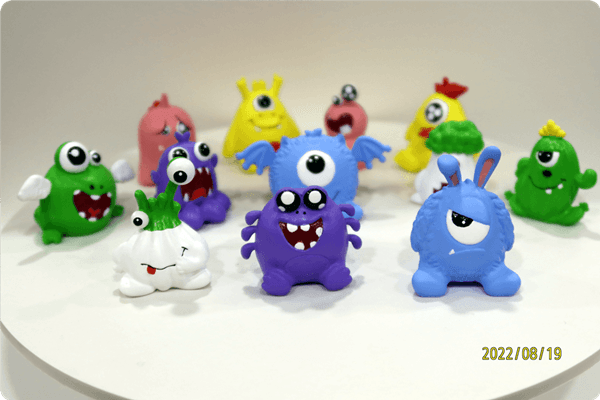 Weijun Toys has launched its brand-new plastic strange figures , huaina Naughty Alien