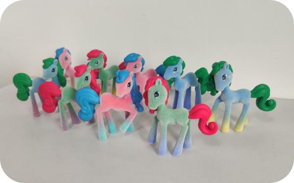 Weijun Toys' Балдарга майрамдык белек оюнчук колдонмосу 2022 - Ⅴ.Rainbow Gradient Pony