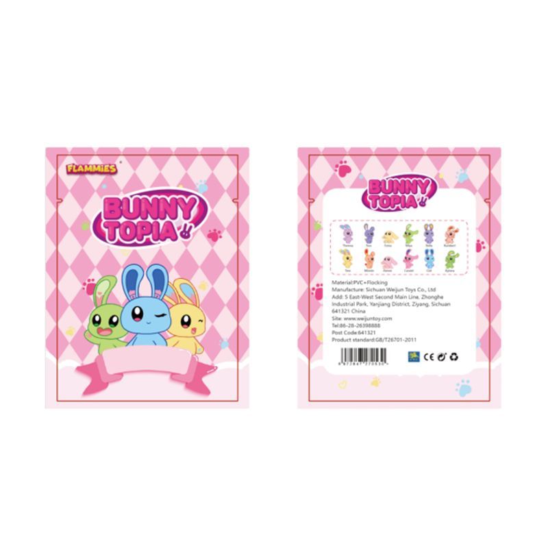 Bunny Topia Blister Card