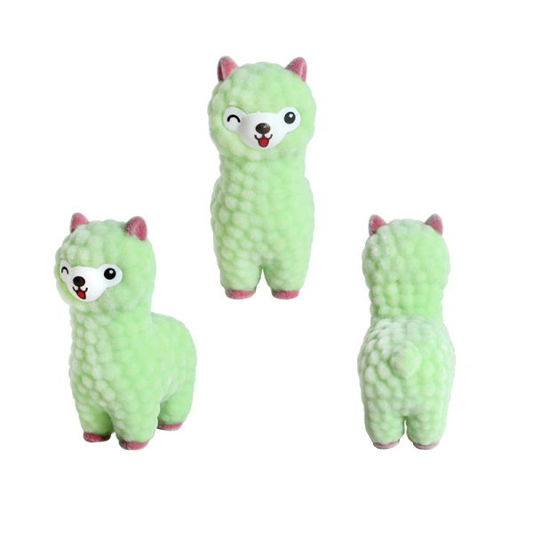 13 Pcs Flocked Mini Cartoon Llama Figure Toy Collection - Image 5