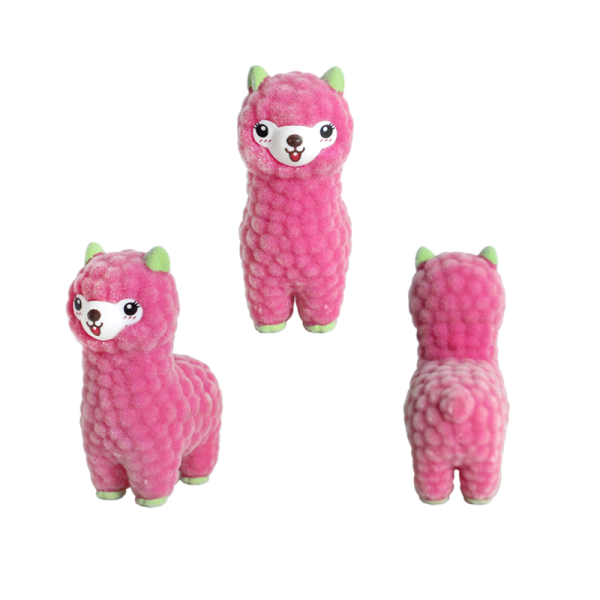 13 Pcs Flocked Mini Cartoon Llama Figure Toy Collection - Image 7