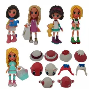 Pretty Girl PVC Fashionistas dolls