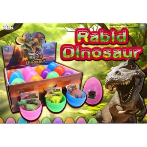 12 Pcs Mini Dinosaur Surprising Eggs Collection