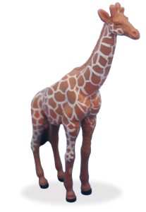 plastic giraffe toy
