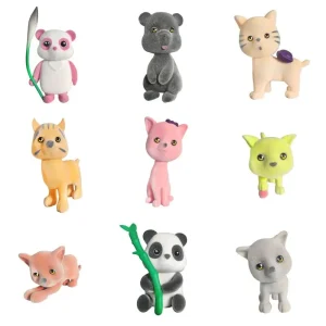 9 Pcs PVC Animal Figures Collection