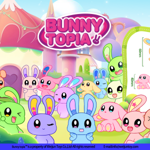 bunny topia pvc figure