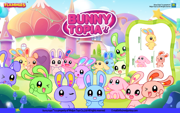 bunny topia pvc figure