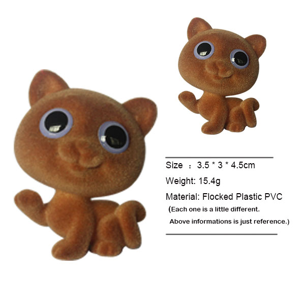 colorful cat figures