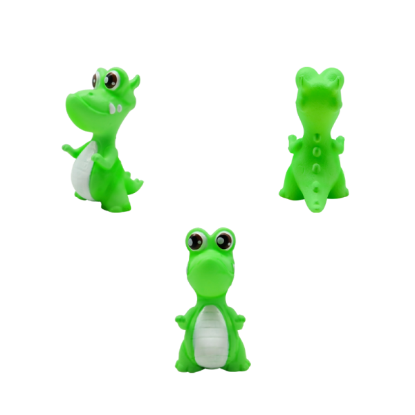 colorful little dinosaur figures