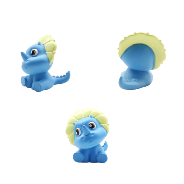 colorful little dinosaur figures