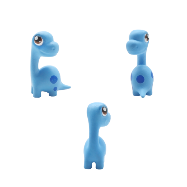 colorful little dinosaur figures
