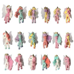 delicate butterfly horse figures