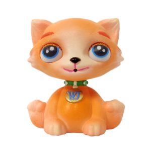 electronic cat figure