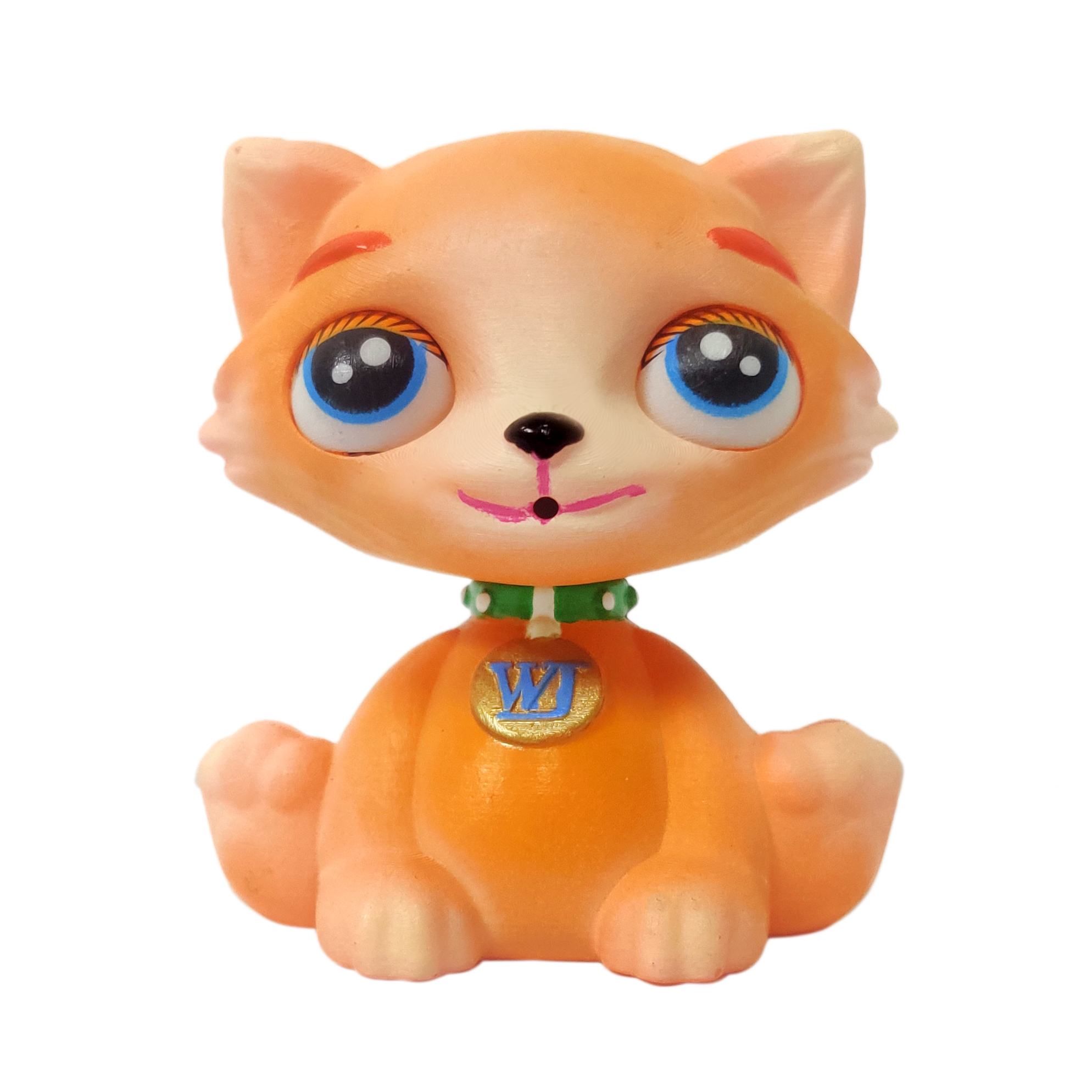 electronic cat figure