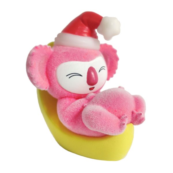 flocked koala figures