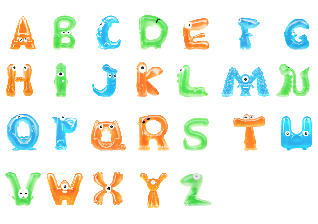 letter monster toys