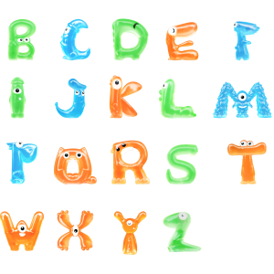 letter monster toys