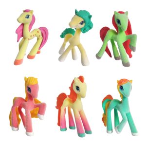 flocking hipster pony figures
