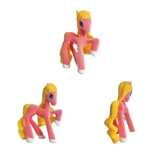 flocking hipster pony figures