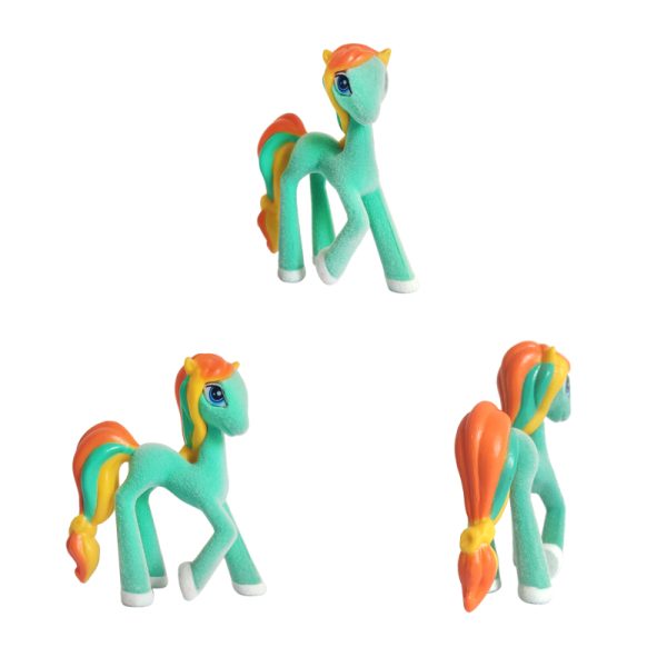 flocking hipster pony figures
