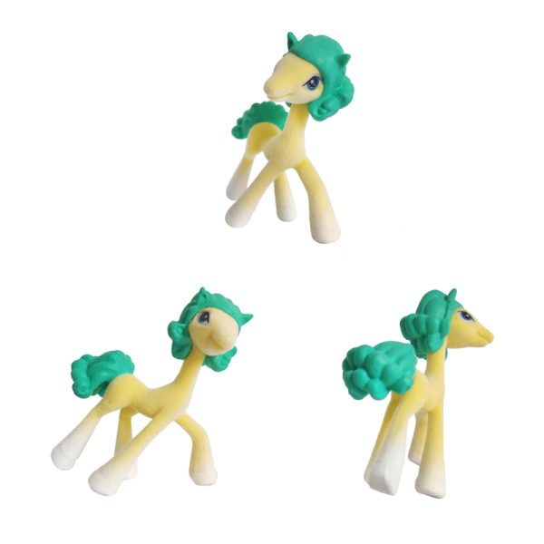 flocking hipster pony figures