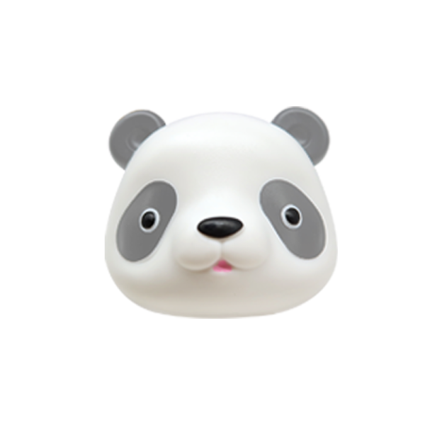 panda fridge magnet figures