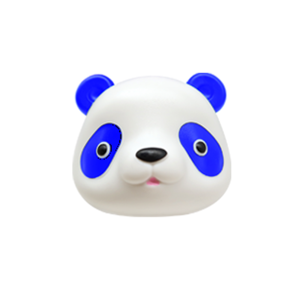 panda fridge magnet figures