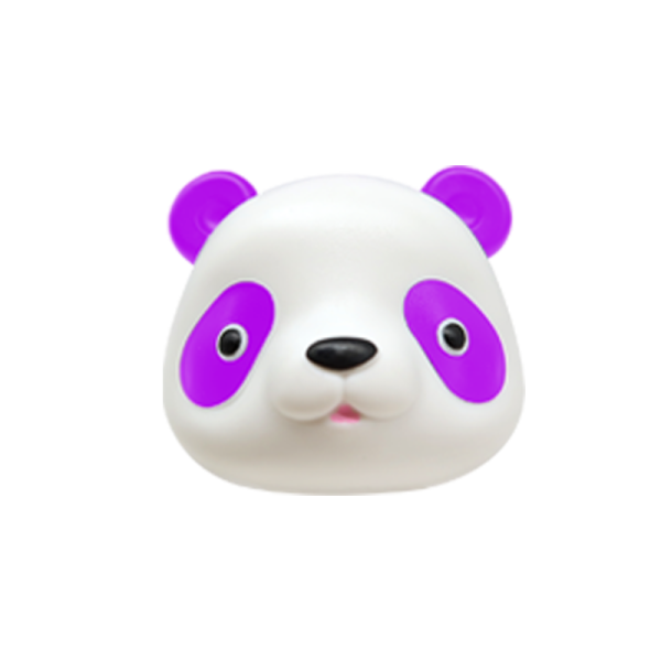 panda fridge magnet figures