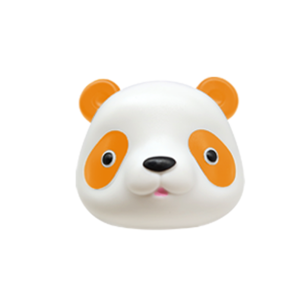 panda fridge magnet figures