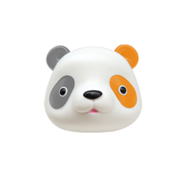 panda fridge magnet figures
