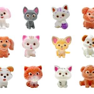 puppy and kitten figures