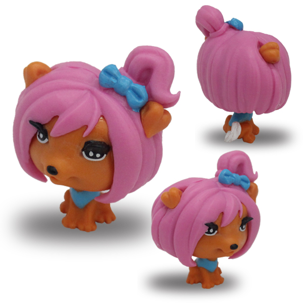 puppy lady dog figures