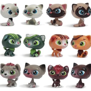 pvc naughty kitten figures