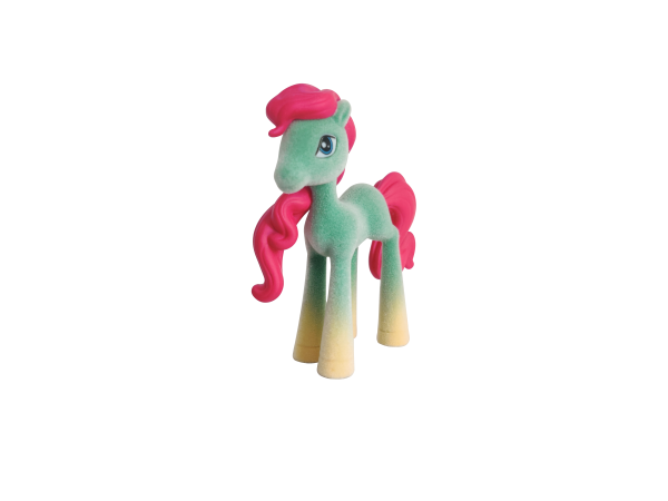 rainbow gradient horse figure