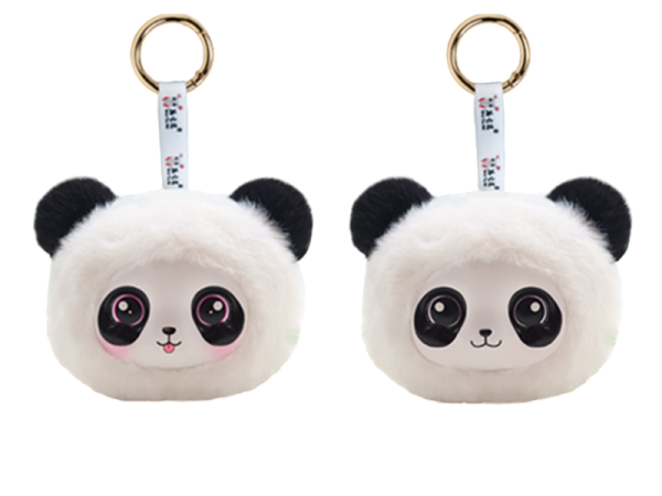 vinyl plush panda keychain new png